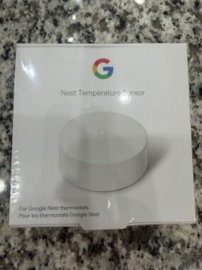 NIB/NEW Google Nest temperature sensors T5001SF 1-pack in white